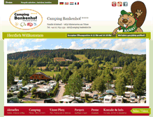 Tablet Screenshot of camping-bankenhof.de